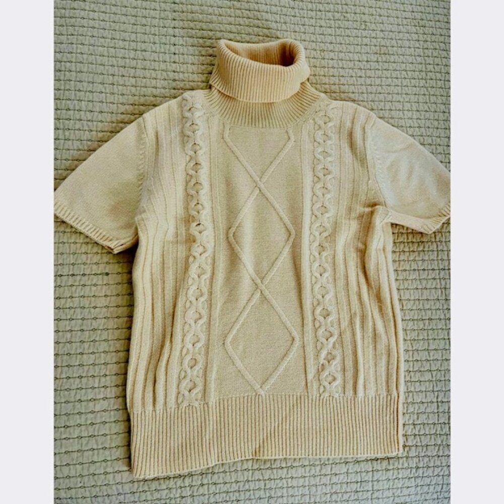 Cashmere sweater - Womens - S - maize soft yellow